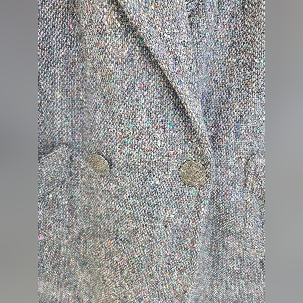Vintage Irish Wool Overcoat - Picture 5 of 15